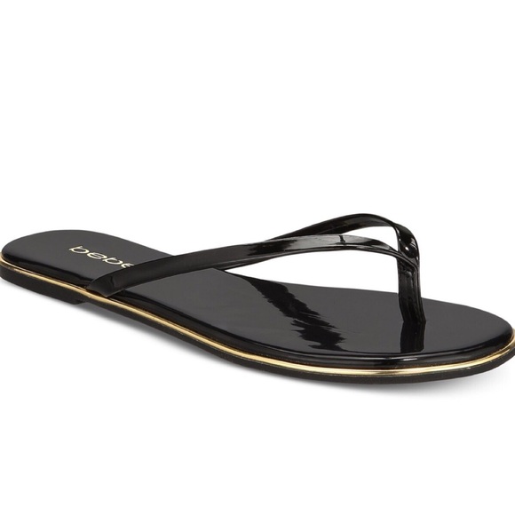 bebe flip flops